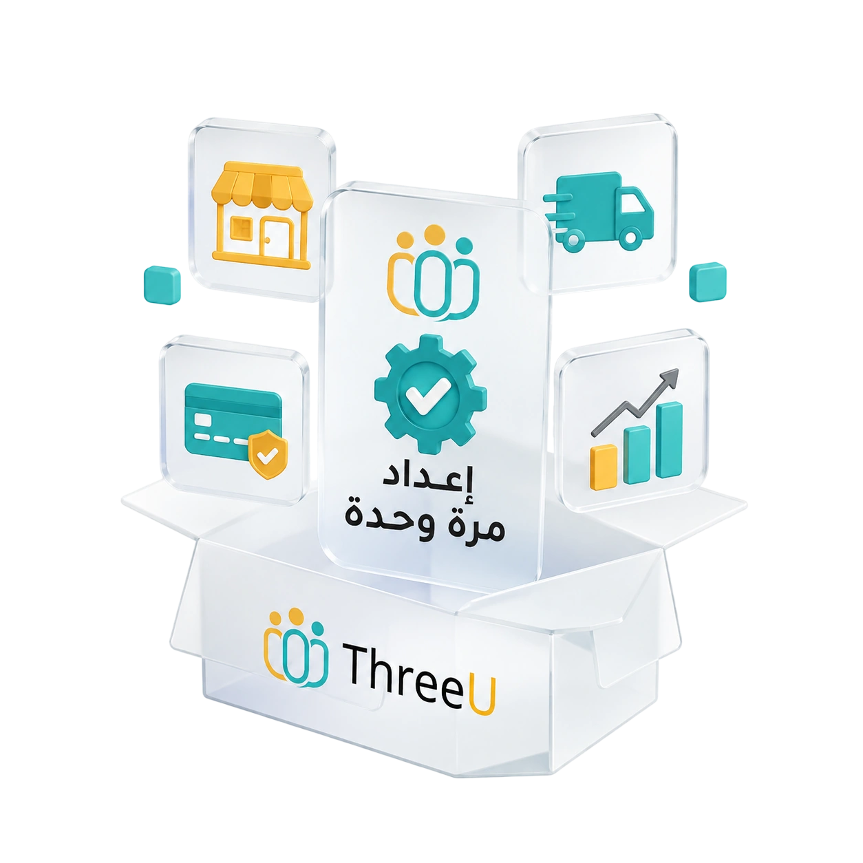 إعداد ثريو لمرة واحدة قبل الإطلاق